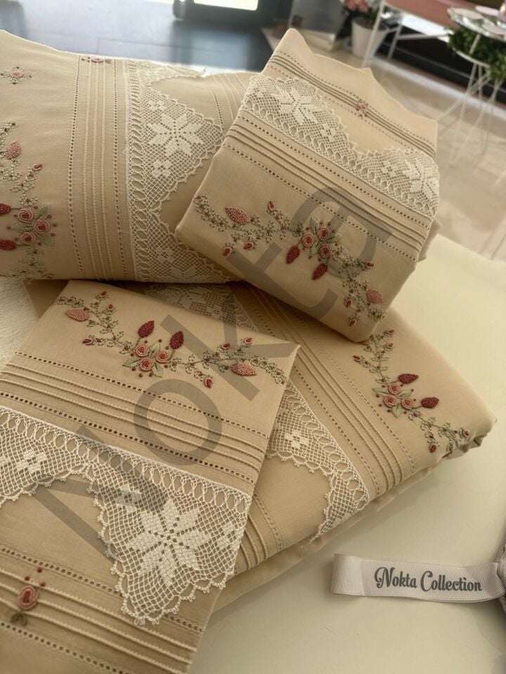 İğne Oyalı V Model Set