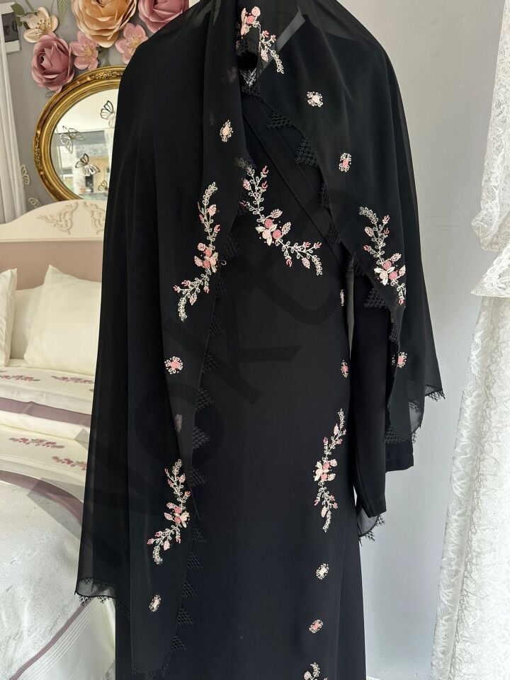 V Model Namaz Elbisesi Seti