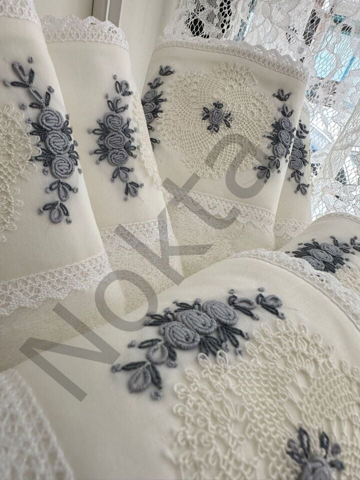 İğne Oyalı 2 Model Havlu